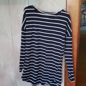 Womens striped tunic